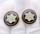 AAA Copy Montblanc Gold and Black CuffLinks - Classic Collection (4)_th.jpg